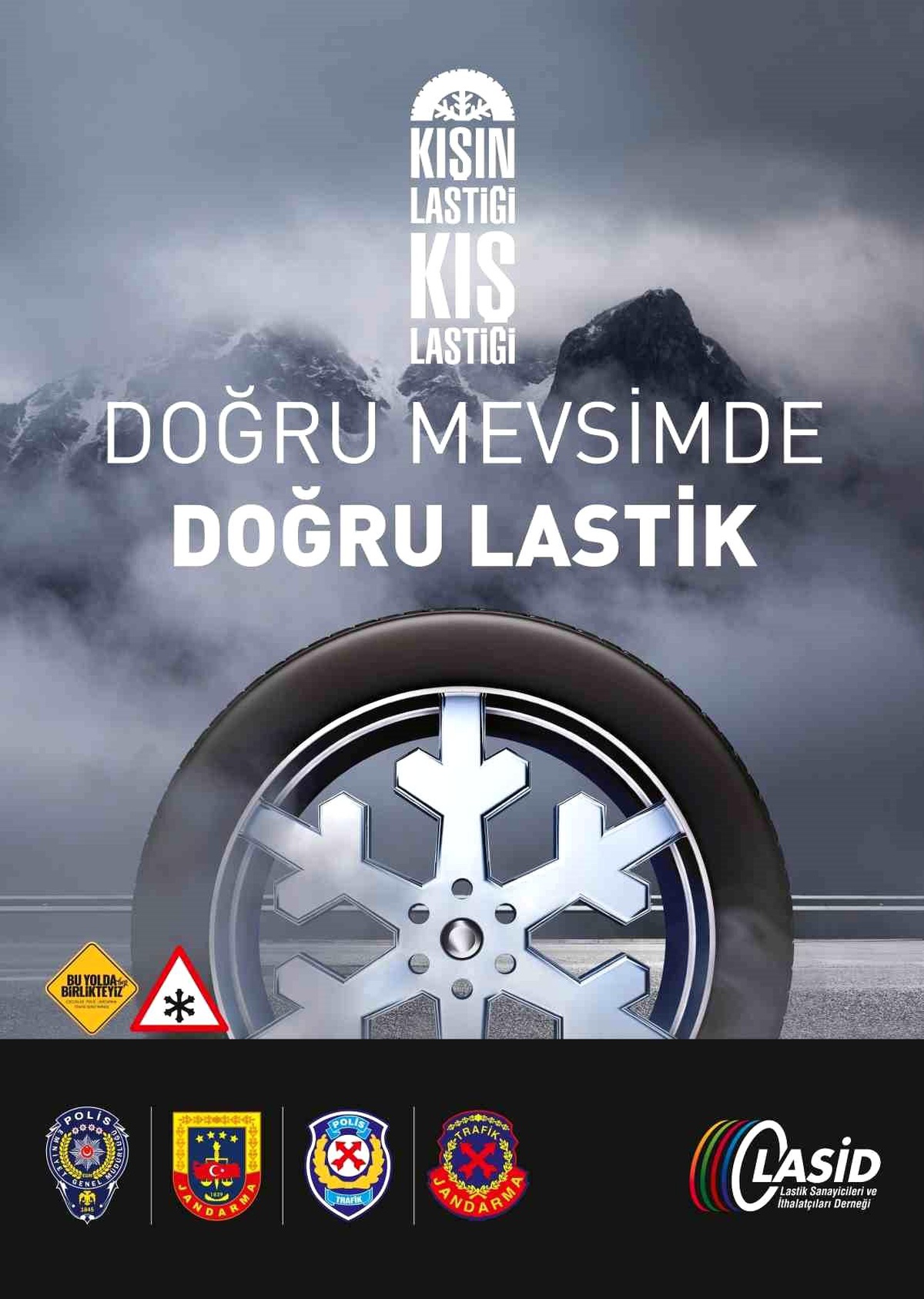 Kırşehir\'de Kış Lastiği Zorunluluğu
