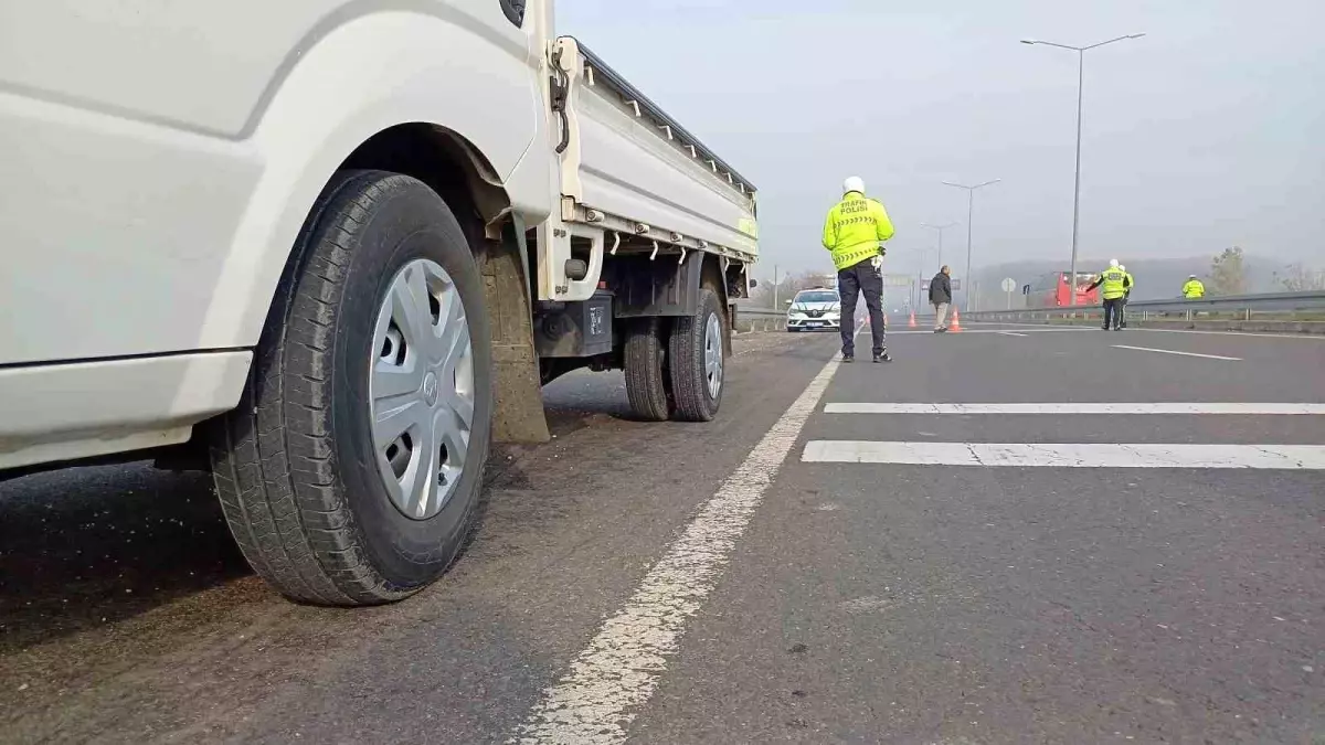 Düzce\'de Kış Lastiği Uygulaması Başladı