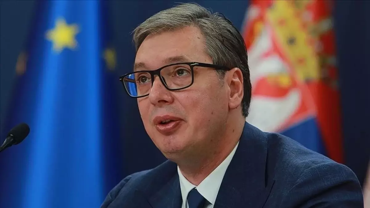 Sırbistan Cumhurbaşkanı Vucic, Kosova\'daki Su Kanalı Saldırısıyla İlgili Açıklamalarda Bulundu