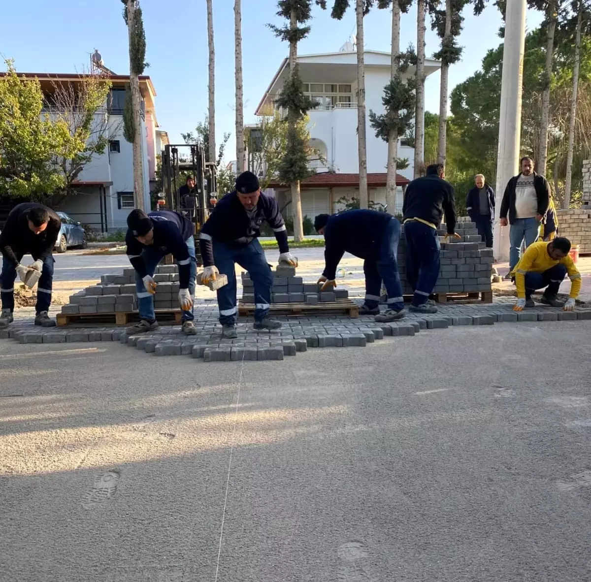 Didim Belediyesi Hisar Mahallesi\'nde Yol Yapım Çalışmalarını Tamamladı