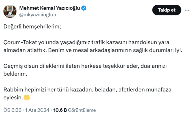 Çorum'da Zincirleme Trafik Kazası: 7 Yaralı