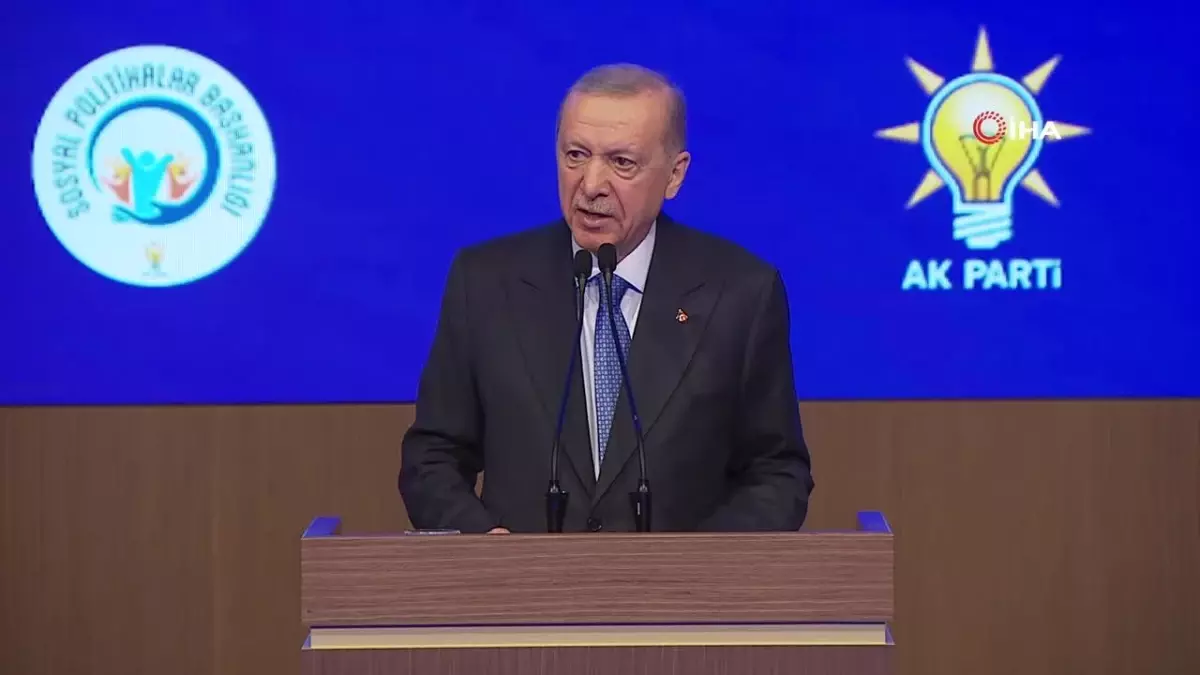 Cumhurbaşkanı Erdoğan: "Gündüz bakımevlerinin sayısını 137\'ye yükselttik. Engelli bakım merkezlerimizin sayısını 106\'ya çıkardık"