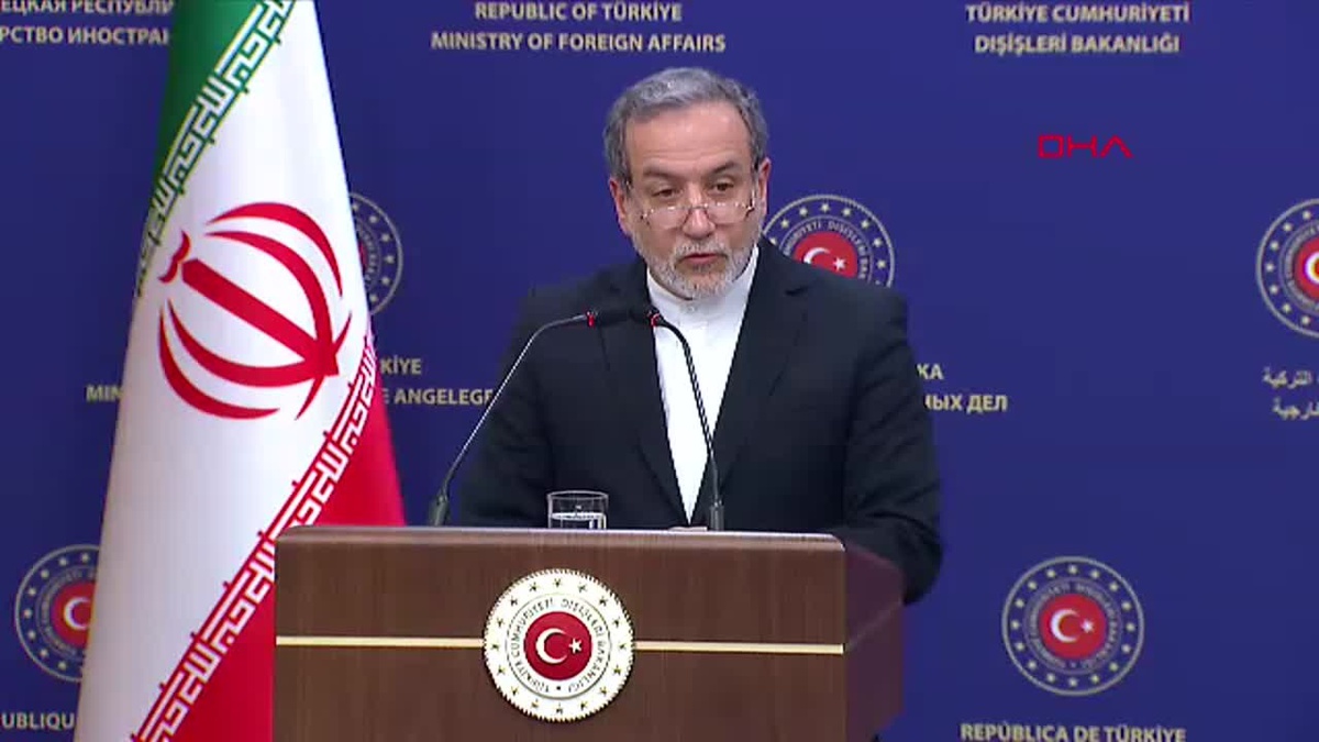 Dışişleri Bakanı Hakan Fidan, İran Dışişleri Bakan Abbas Erakçi ile ortak basın toplantısında konuştu