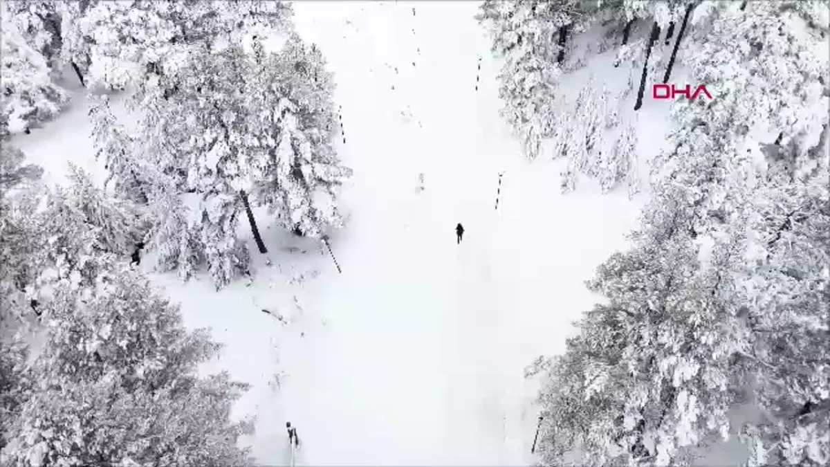 Dumanlı Tabiat Parkı\'nda Kış Manzaraları