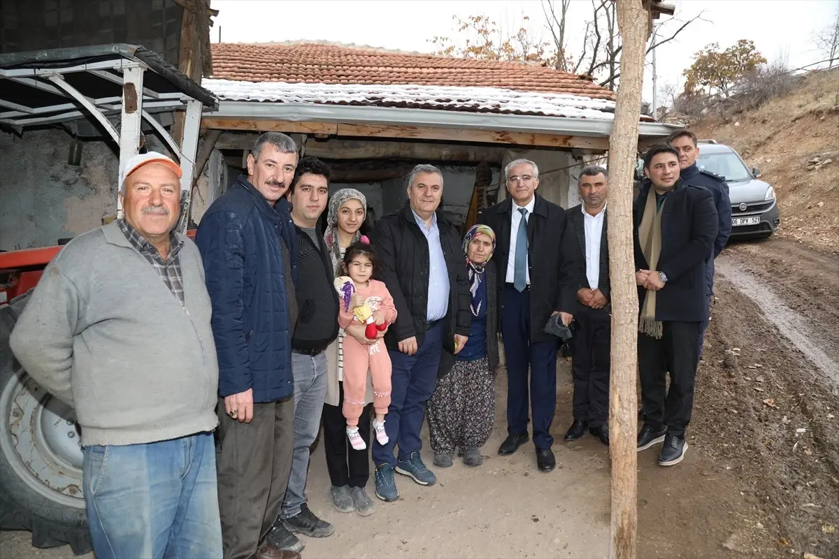 Kaymakam Bakır kırsal mahalle ziyaretlerine devam ediyor