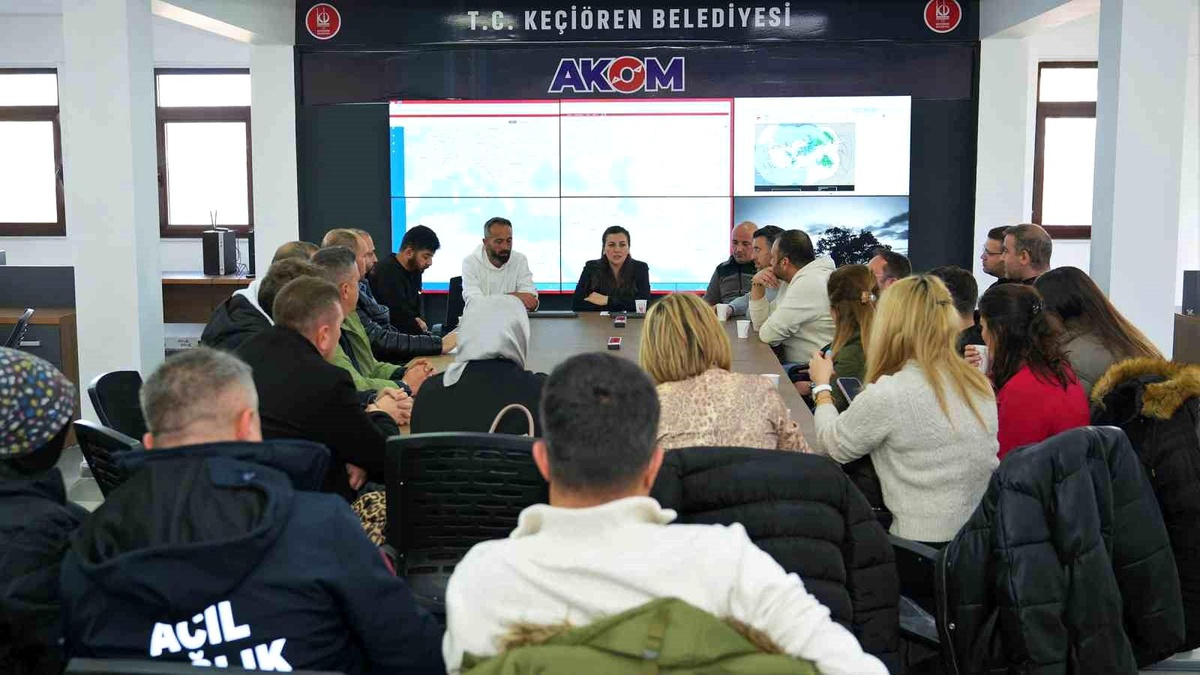 Keçiören Belediyesi, Afet Gönüllüleri ile Doğal Afetlere Hazırlanıyor