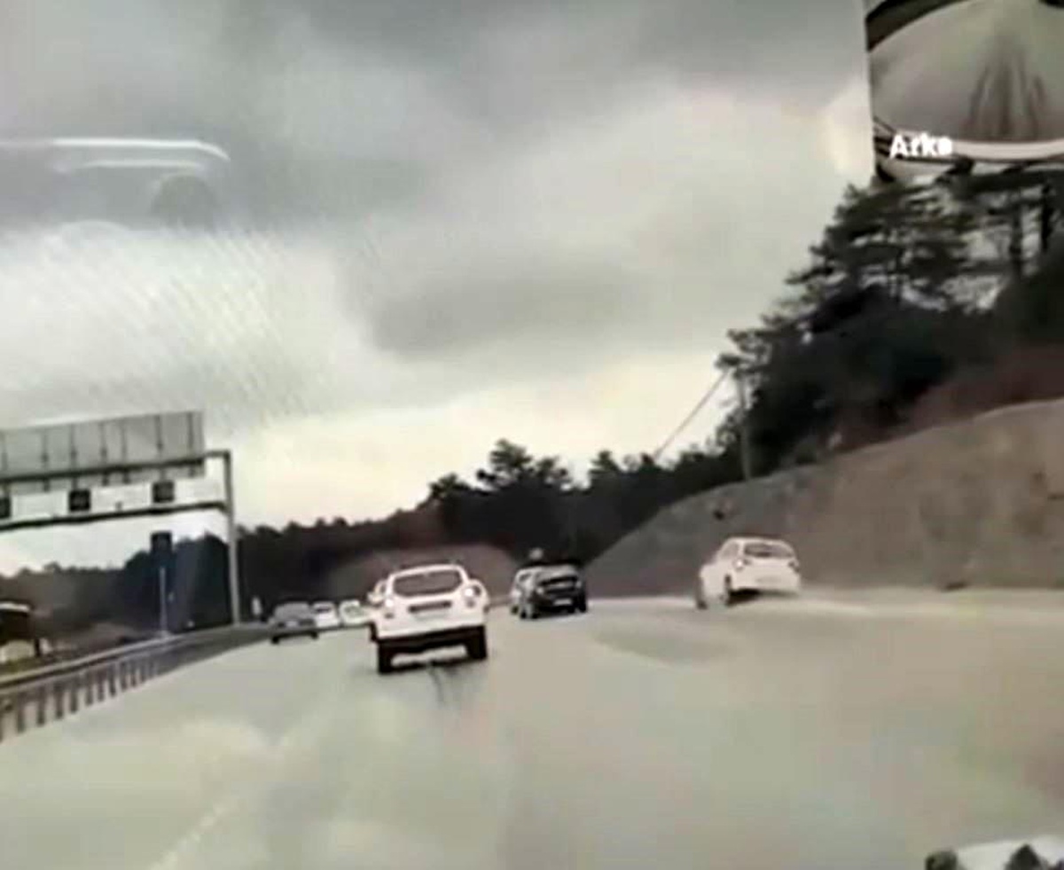 Trafik Magandaları Kazaya Neden Oldu