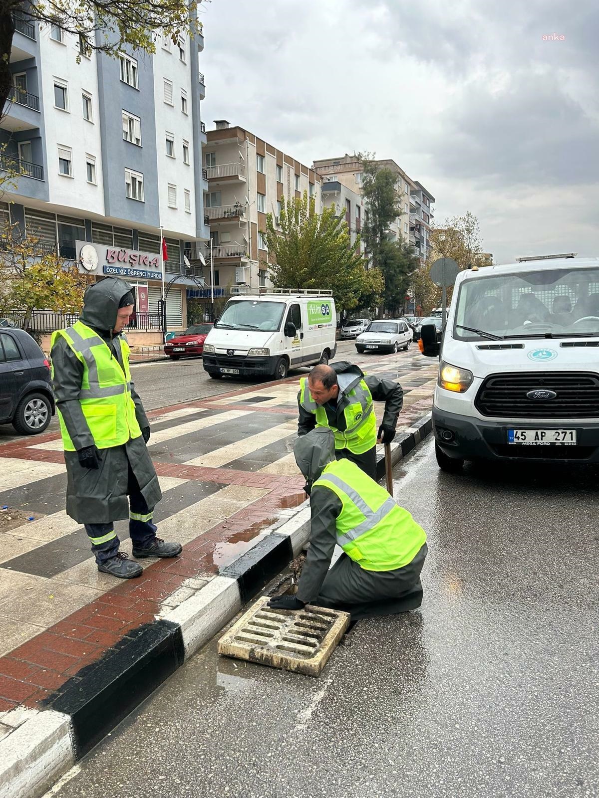 Manisa\'da Olumsuz Hava Koşullarına Karşı Yoğun Mücadele