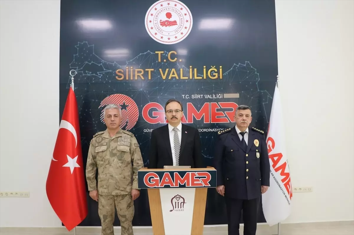 Siirt\'te Terörle Mücadele Operasyonu