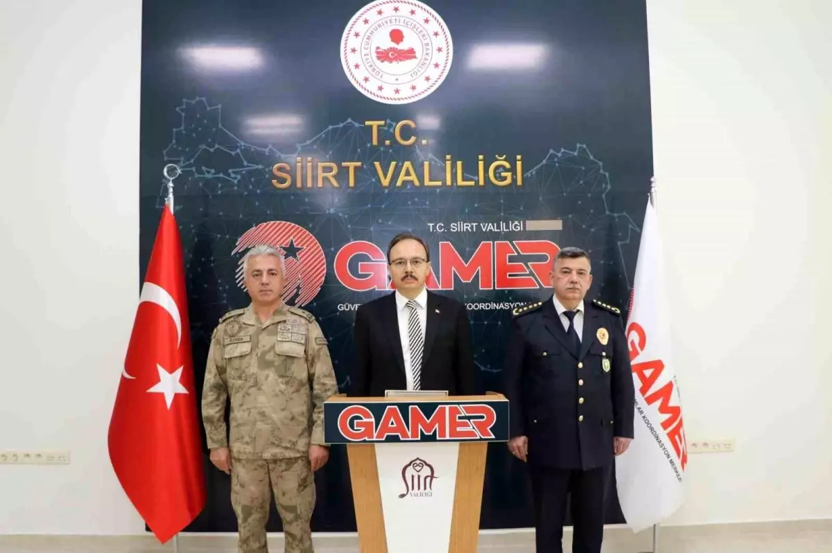 Siirt\'te Güvenlik Toplantısı Yapıldı