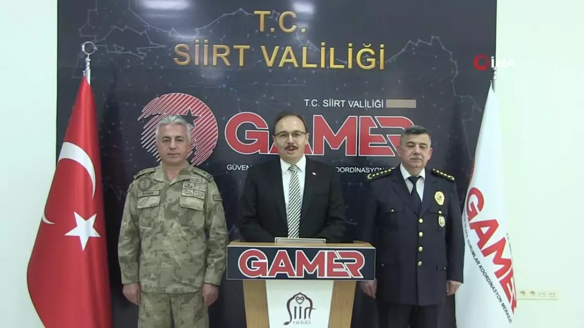 Siirt\'te Güvenlik ve Asayiş Toplantısı