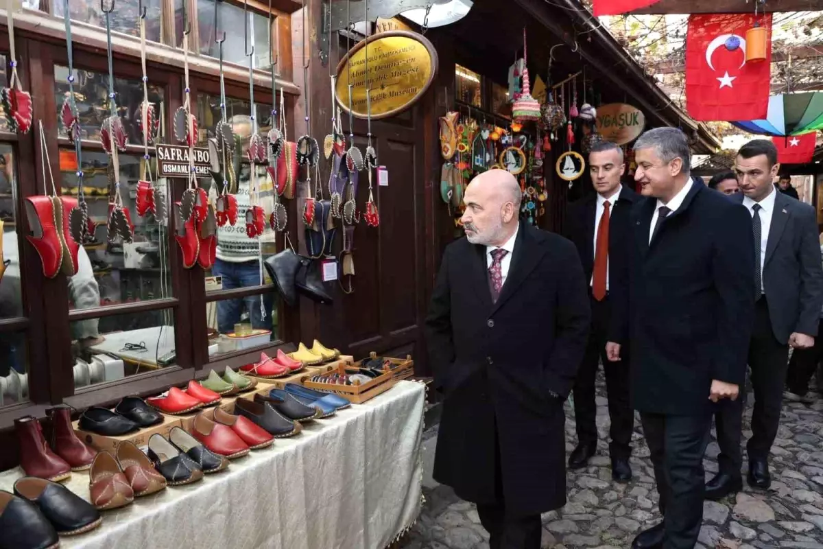 Bakan Yardımcısı Sağlam Karabük\'te Ziyaretlerde Bulundu