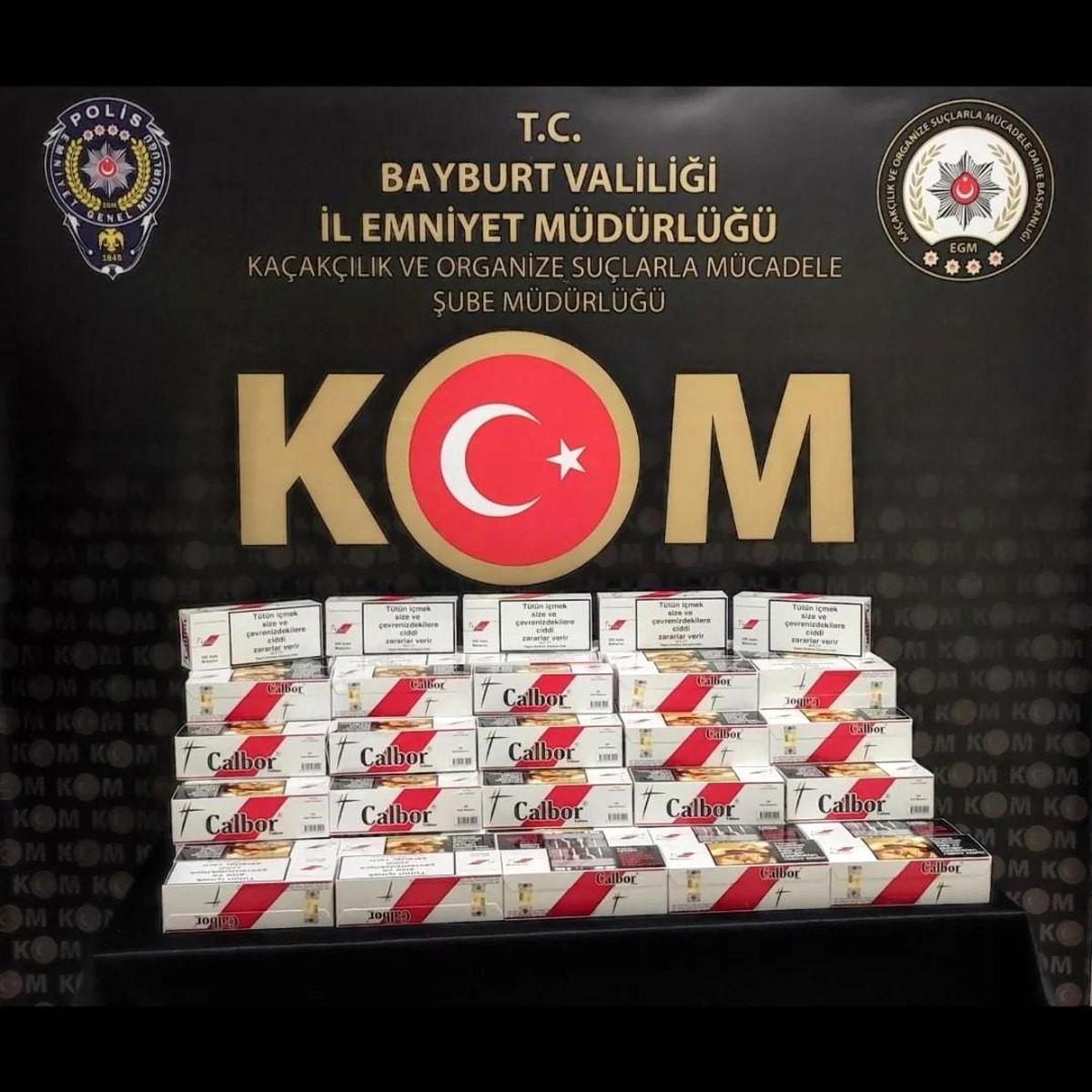 Bayburt\'ta 44 Bin Makaron Ele Geçirildi