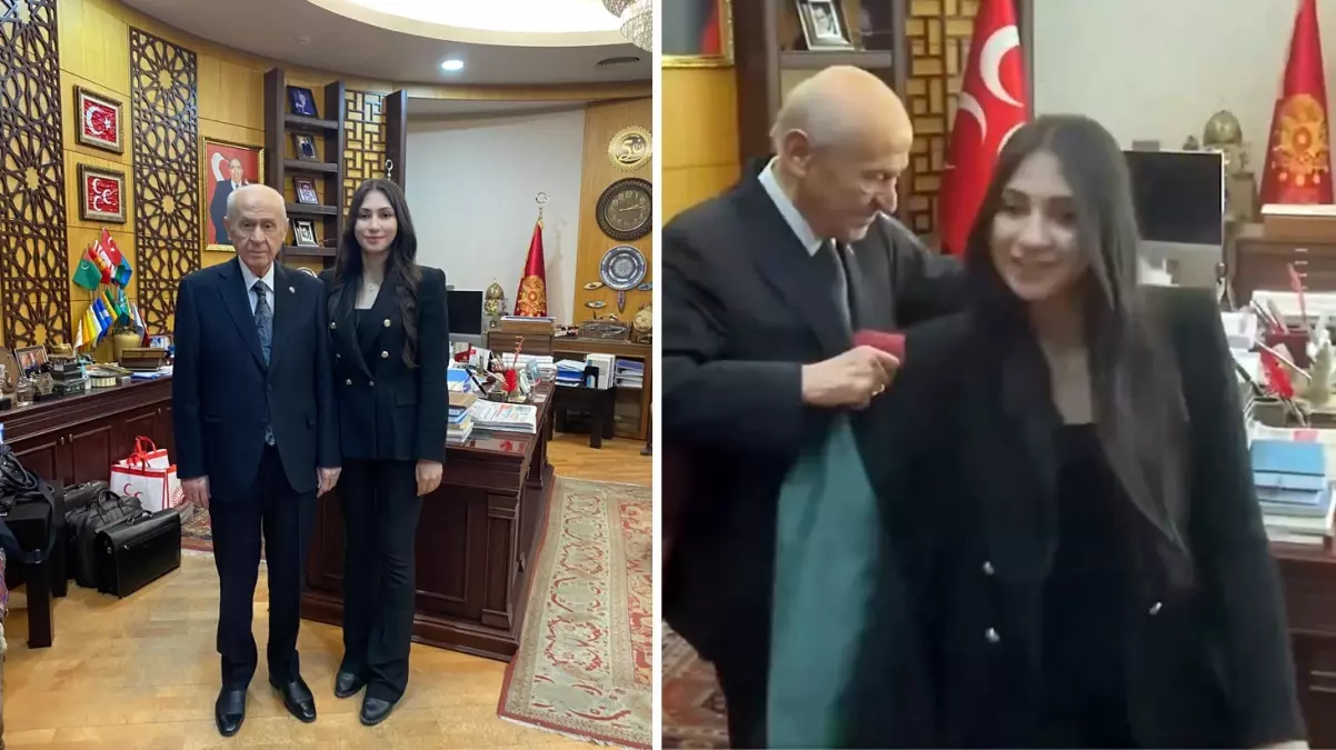 Cübbesini bizzat giydirdi! Bahçeli\'nin vekaleti artık akrabasında