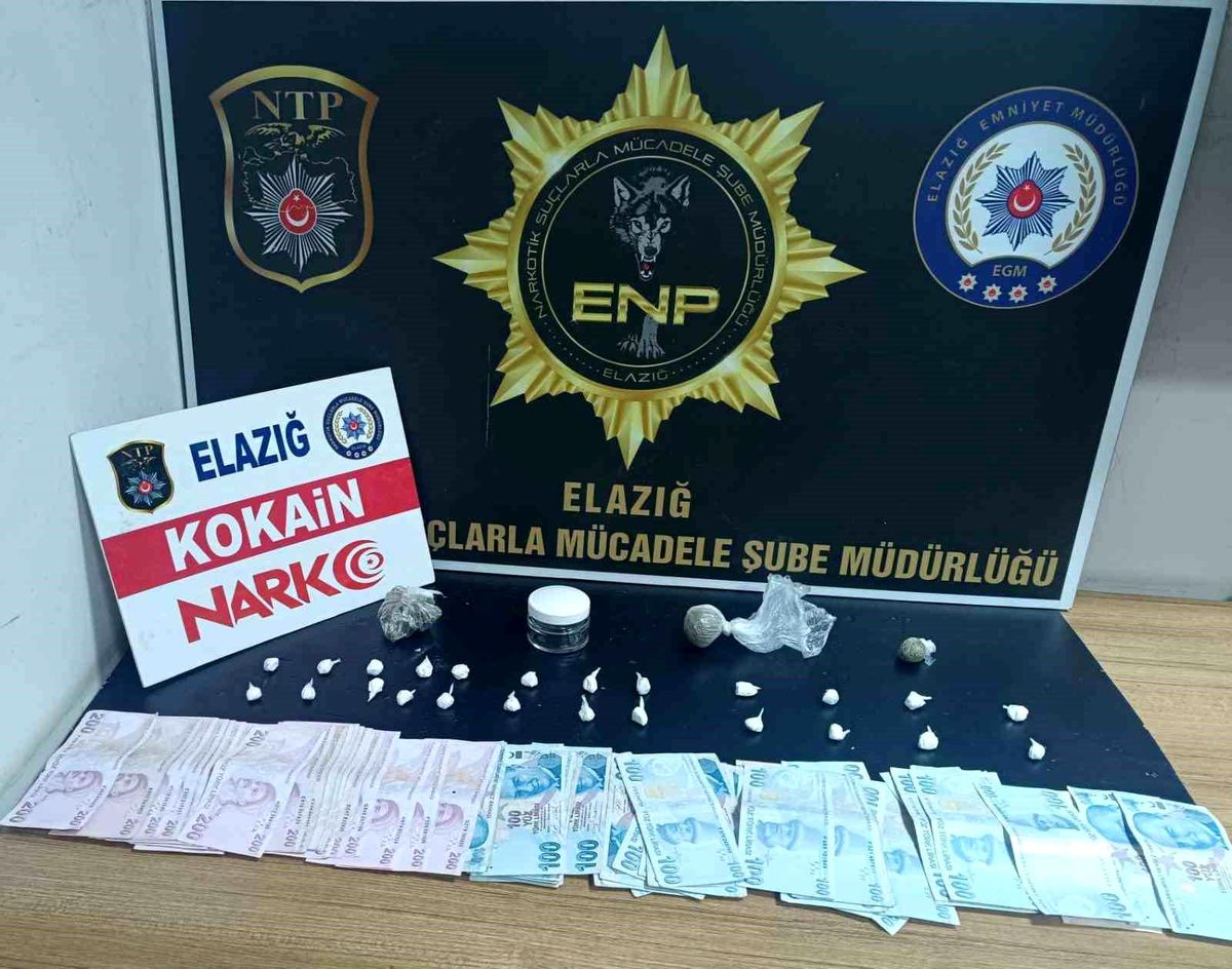 Elazığ\'da Uyuşturucu Operasyonu: 2 Tutuklama