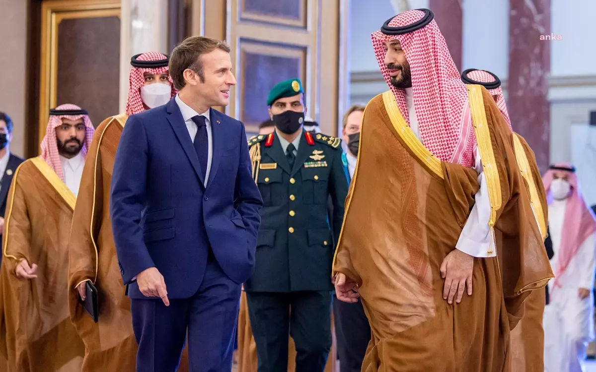 Macron ve Selman\'dan Ortaklık Anlaşması