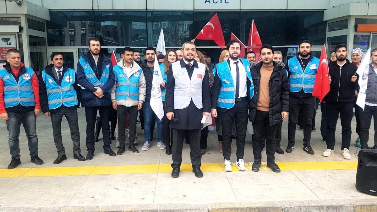 Karabük\'te Sağlık Çalışanları Sıkıntılarını Duyurdu
