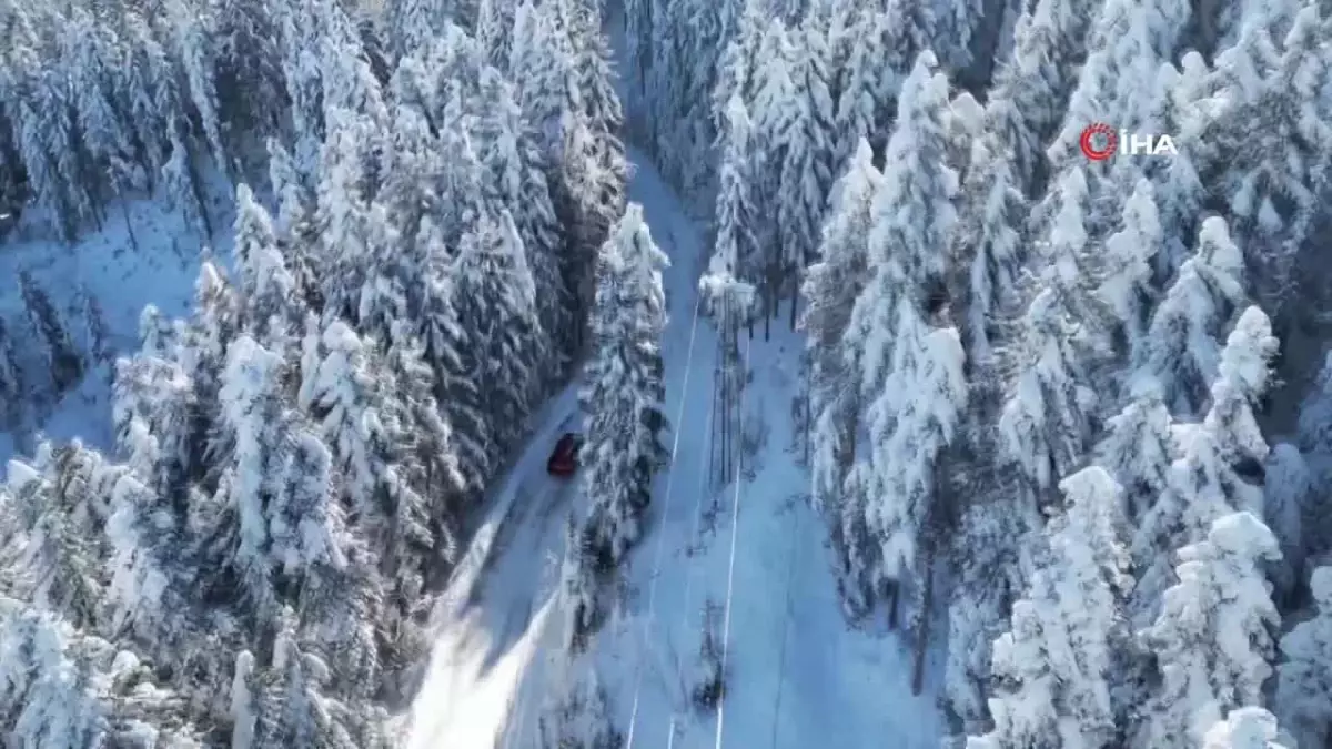 Genya Dağı\'nda Kış Manzaraları