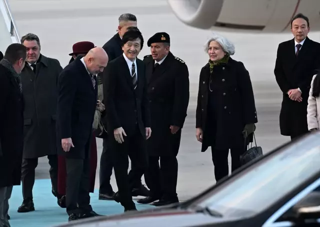 Japonya Veliaht Prensi Fumihito ve Prensesi Kiko Türkiye'de