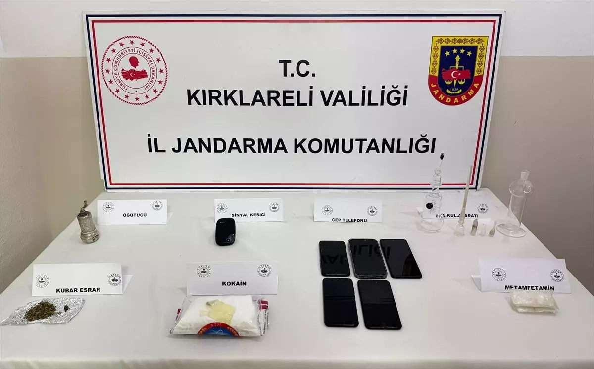 Kırklareli\'nde Uyuşturucu Operasyonu