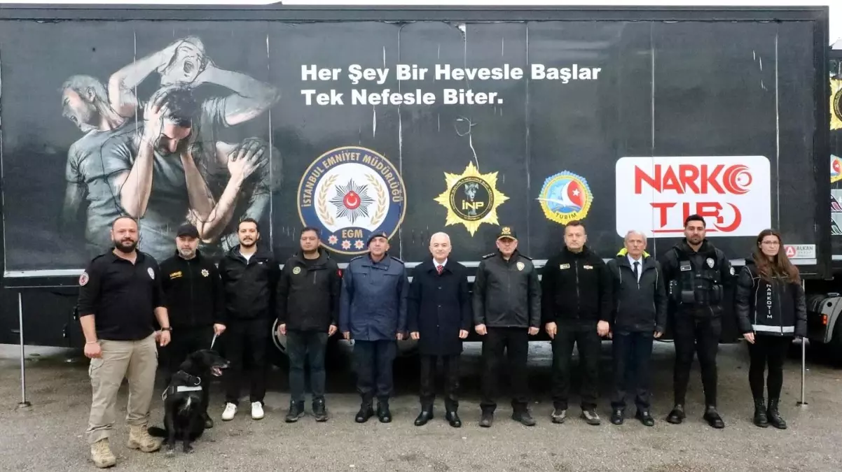 Narko Tırı Kırklareli\'nde Bilgilendiriyor