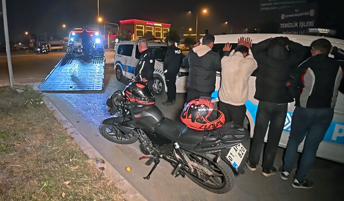 Adana\'da Dron Destekli Trafik Baskını: 61 Sürücüye Cezalar Kesildi