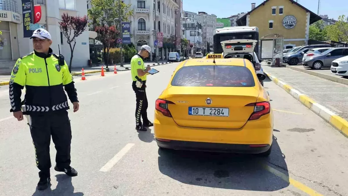 Bandırma\'da Trafik Denetimleri Cezaları Açıklandı