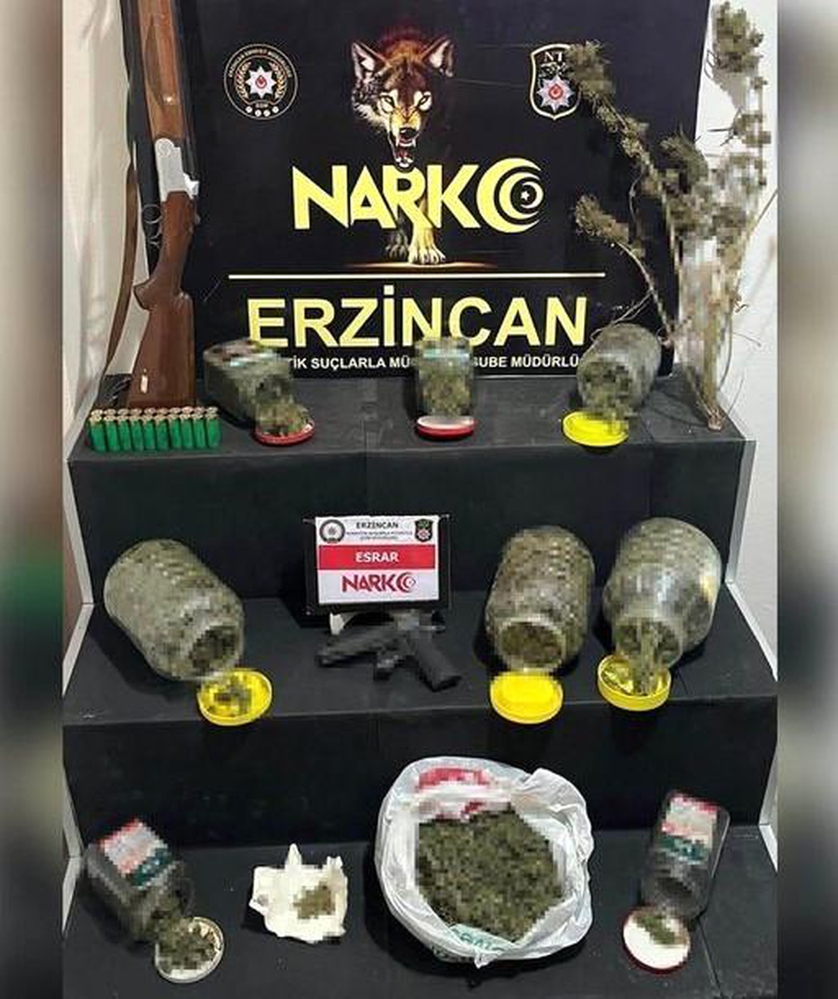 Erzincan\'da Uyuşturucu Operasyonu