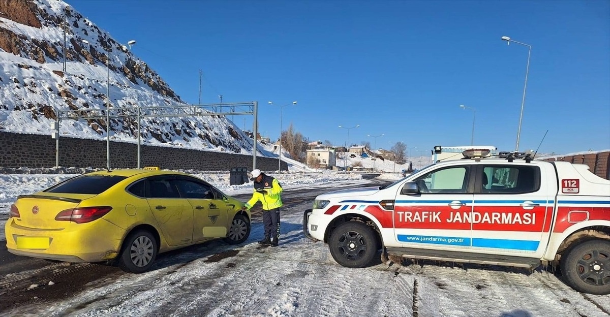 Erzurum\'da Trafik Denetimleri