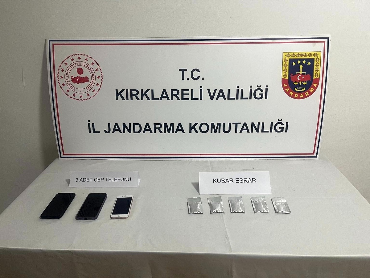 Kırklareli\'nde Uyuşturucu Operasyonu