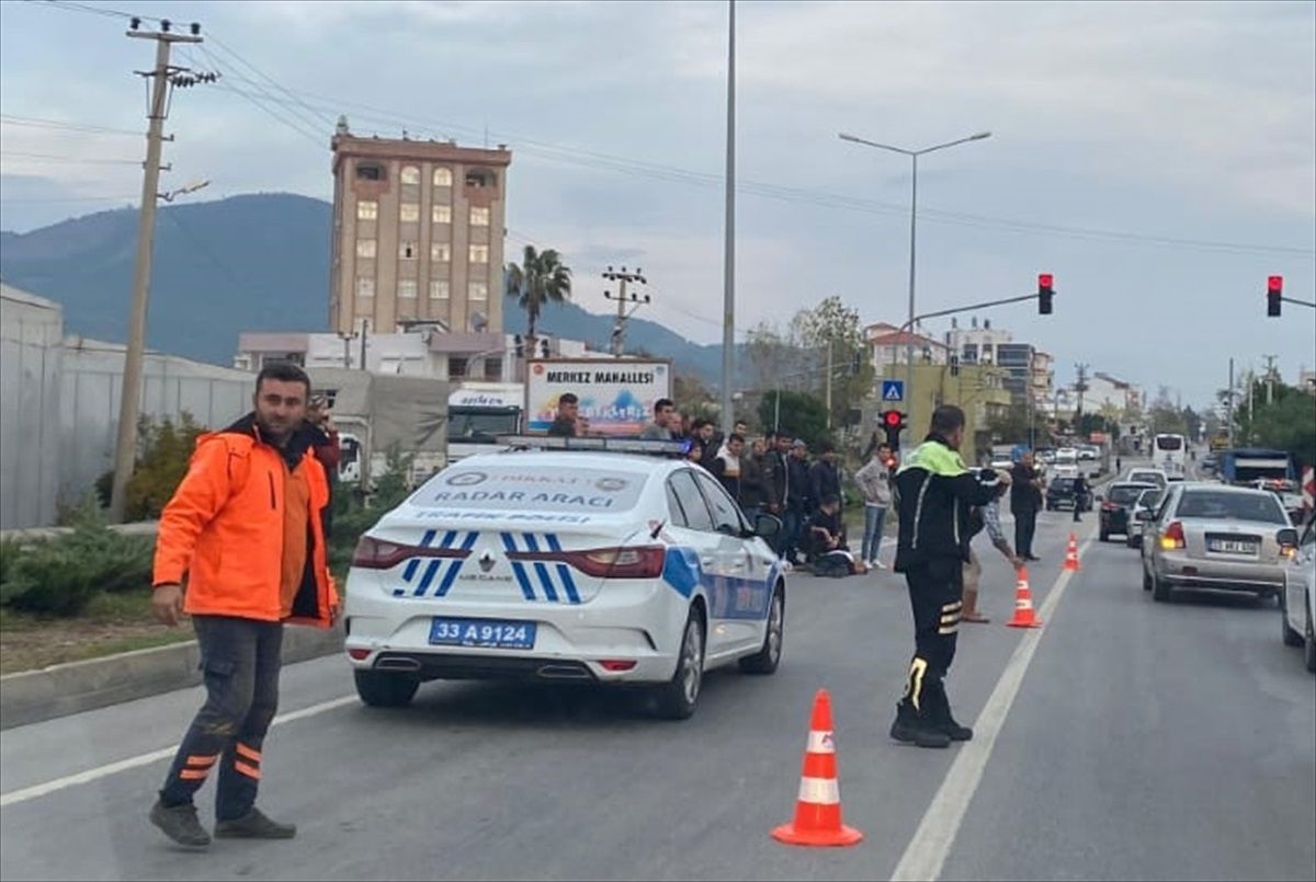 Mersin\'de Elektrikli Bisiklet Kazası