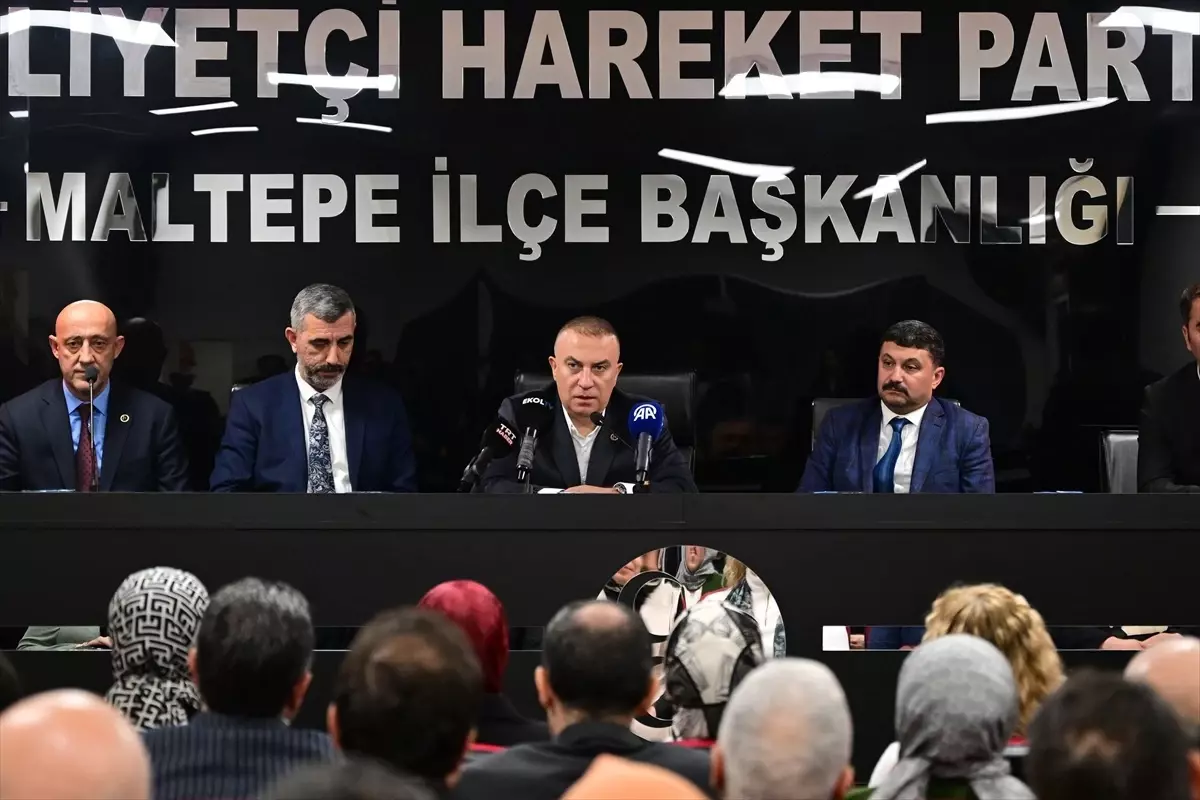 MHP\'li Yönter\'den partisinin Ataşehir ve Maltepe ilçe başkanlıklarına ziyaret Açıklaması