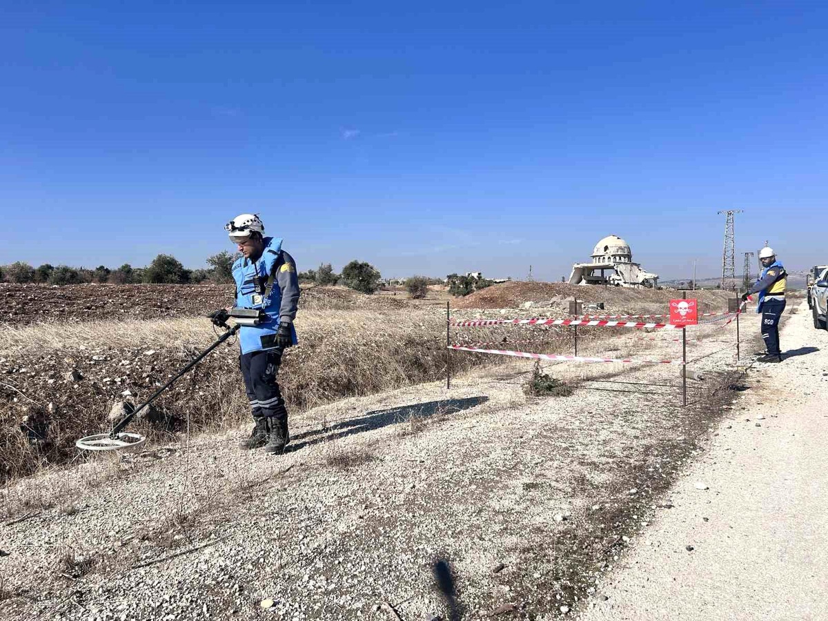 Tel Rıfat\'ta Patlayıcı Temizliği