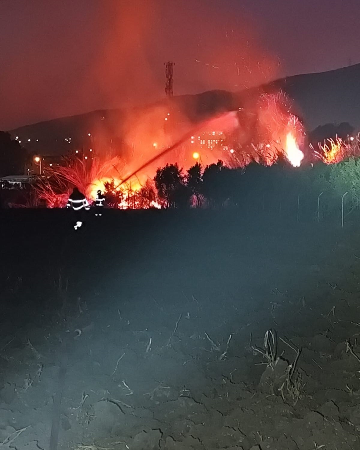 Hatay\'da Sazlık Yangını Kontrol Altına Alındı