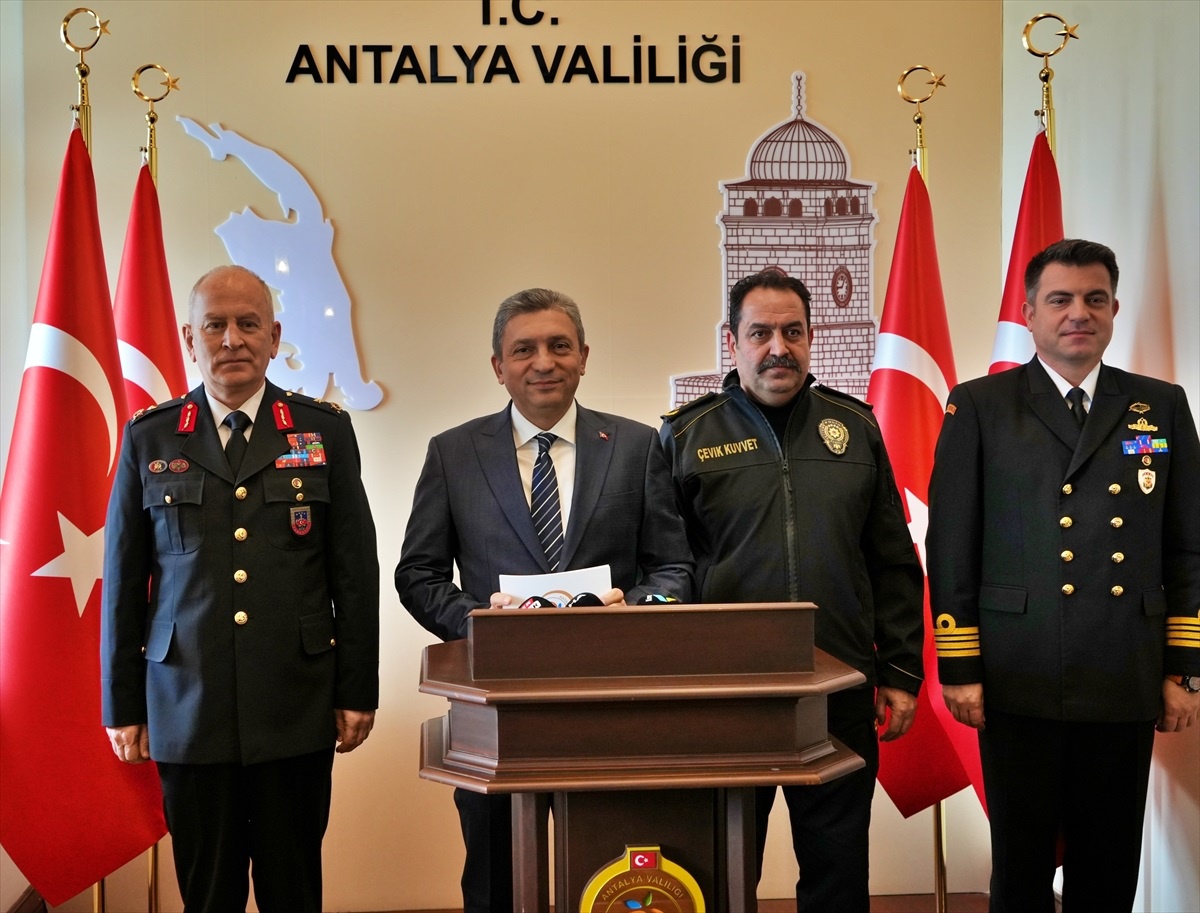 Antalya\'da Güvenlik Toplantısı Yapıldı