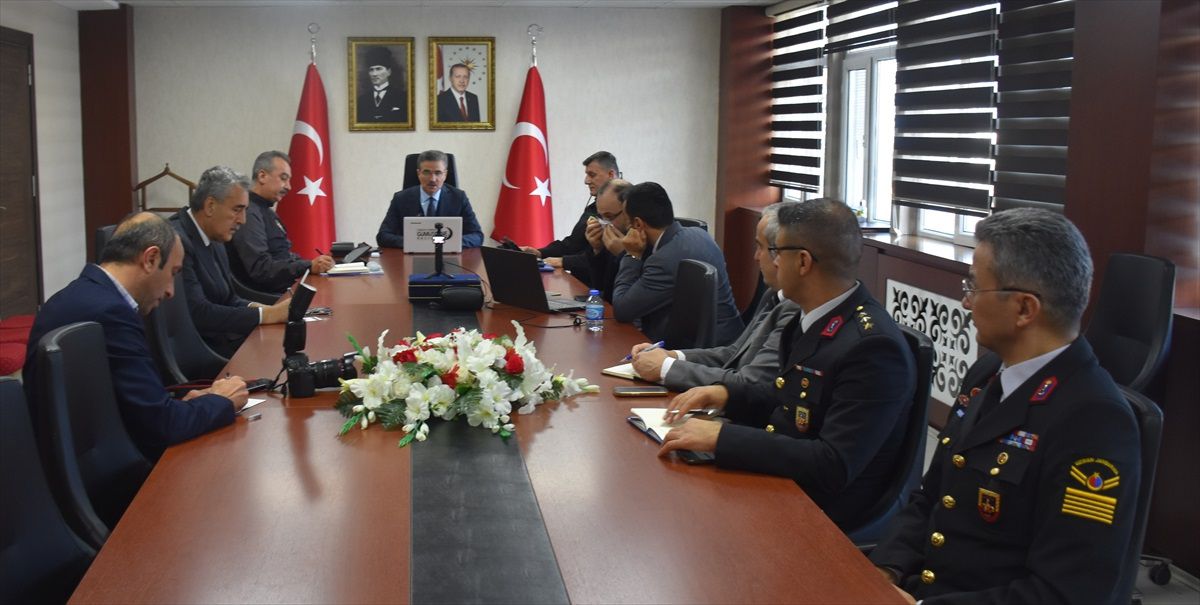 Gümüşhane\'de Asayiş Toplantısı