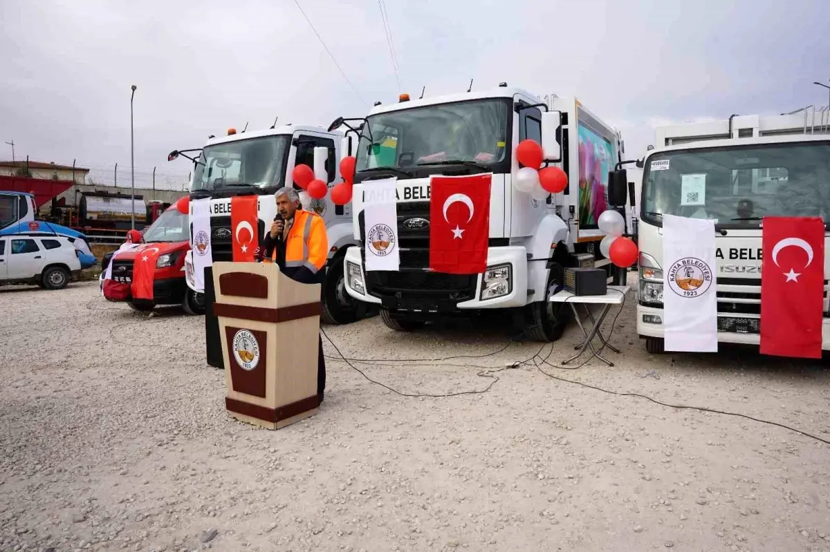 Kahta Belediyesi Araç Filosunu Genişletiyor