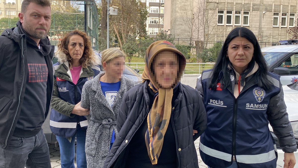 Samsun\'da Kar Maskesiyle Darbedip Bilezikleri Gasbeden Kadın Gözaltında
