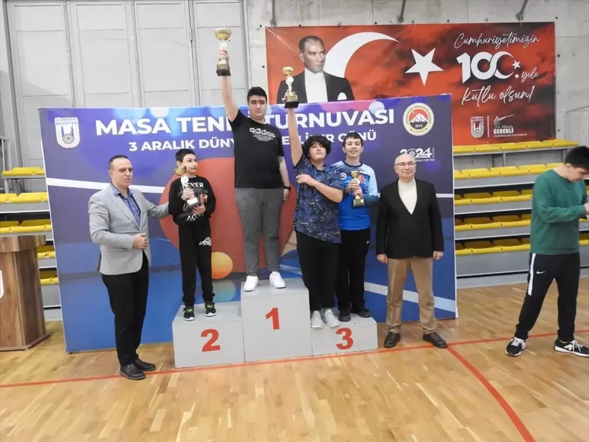 Lüleburgaz\'da Özel Sporculara Madalya