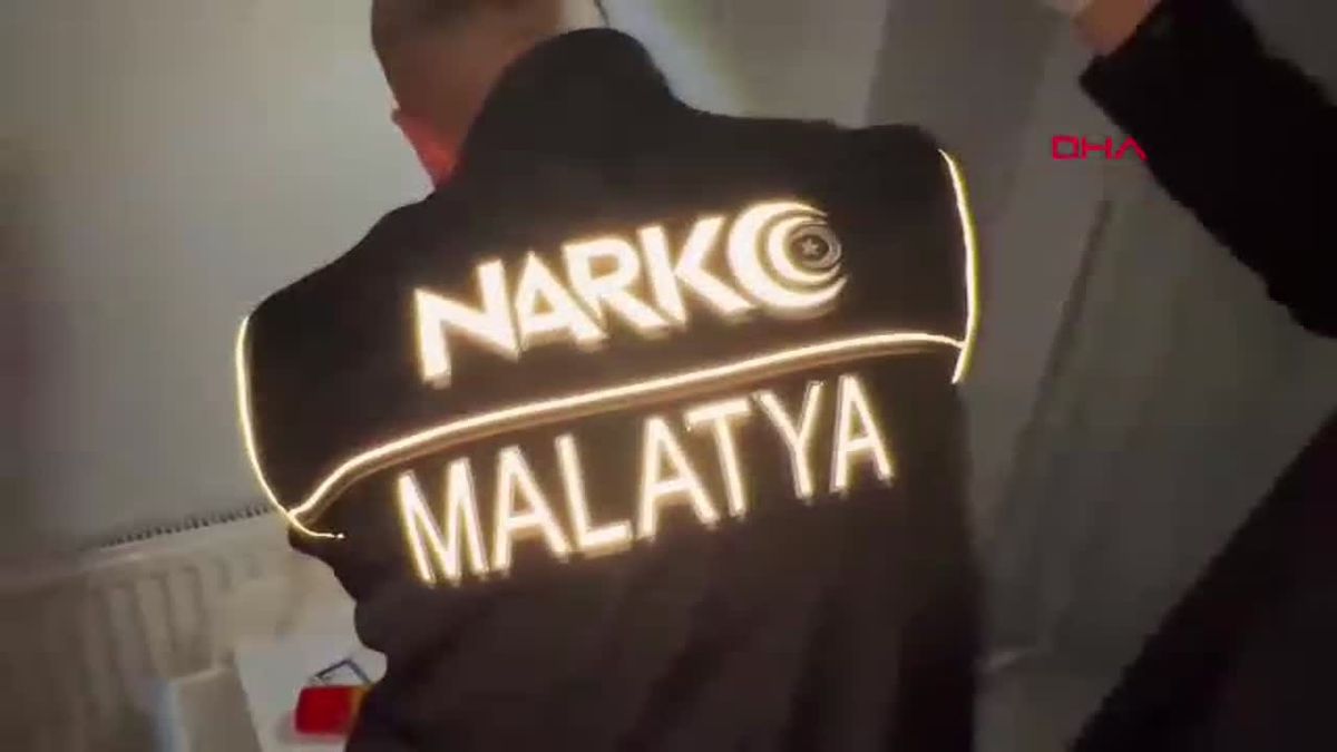 Malatya\'da Uyuşturucu Operasyonu: 10 Tutuklama