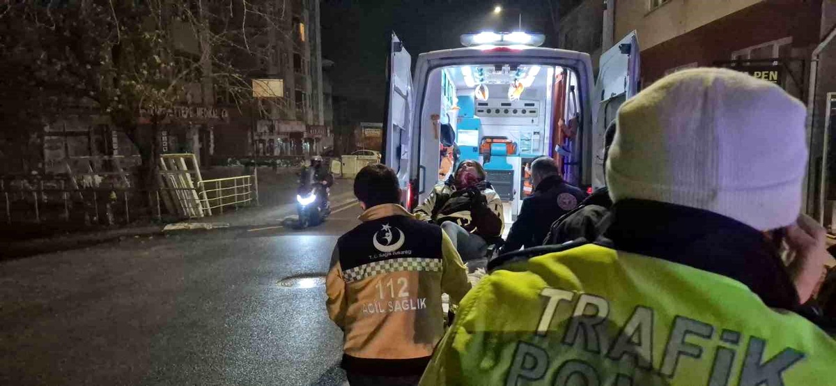 Bartın\'da Motosiklet Kazası