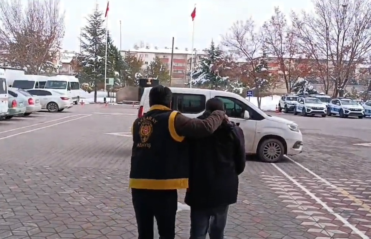 Aksaray\'da Kablo Hırsızı Tutuklandı
