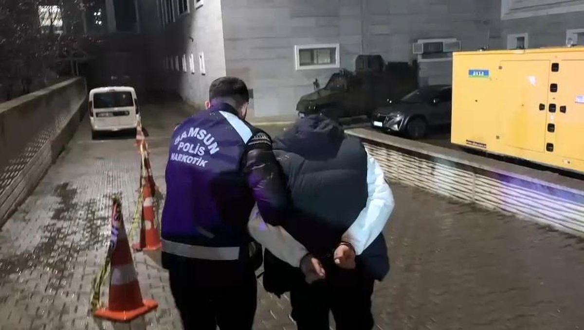 Samsun\'da Uyuşturucu Operasyonu: 3 Gözaltı
