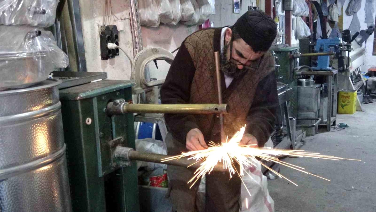 Sobacılar Çarşısı\'nda Yoğun Soba Talebi