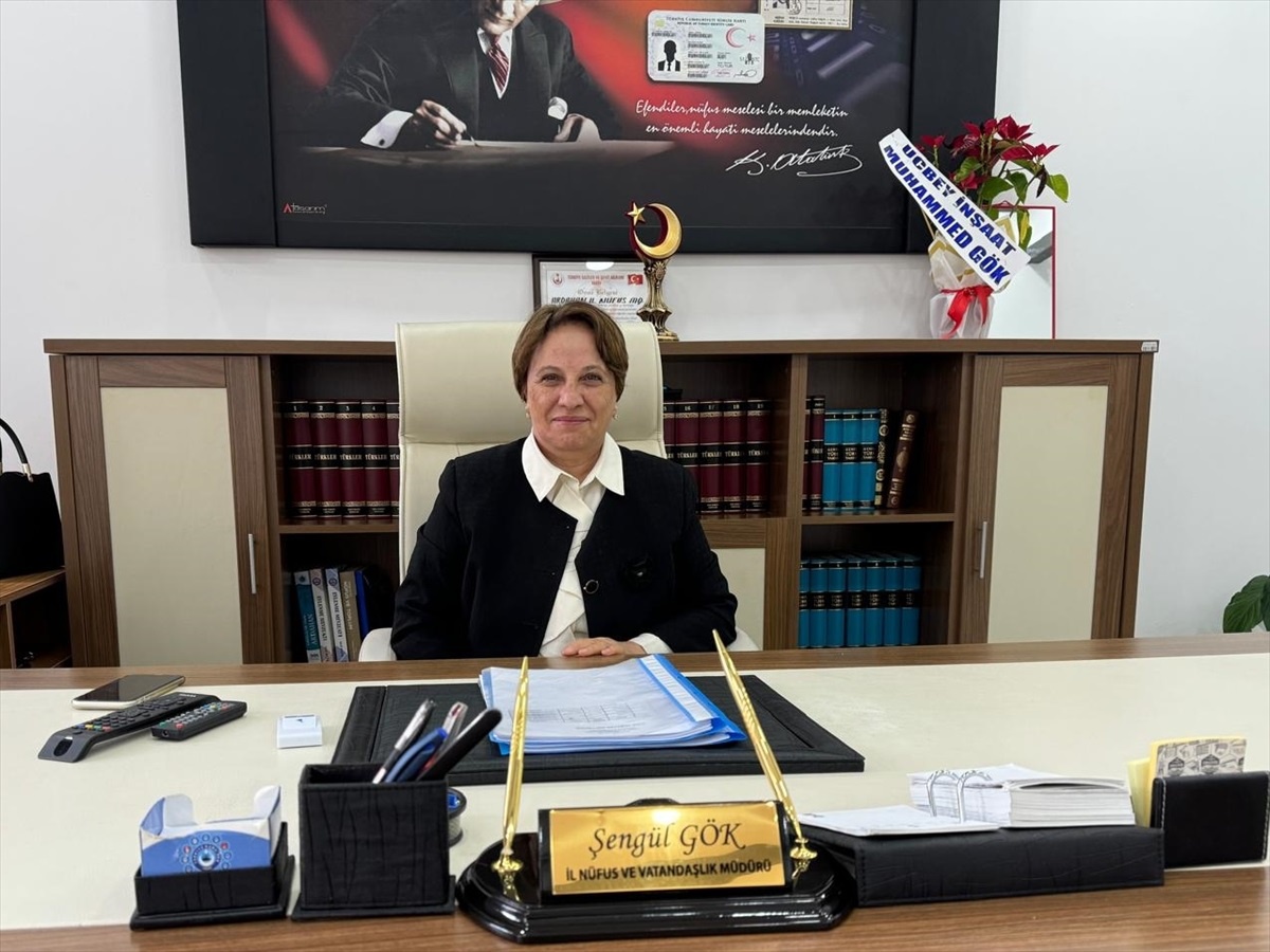 Şengül Gök, Ardahan Nüfus Müdürlüğü\'nde Göreve Başladı