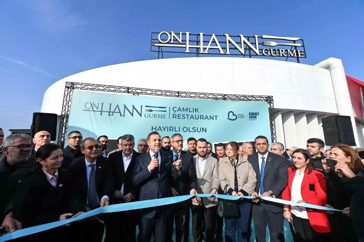 Balıkesir\'de Onhann Gurme Çamlık Restaurant Hizmete Açıldı