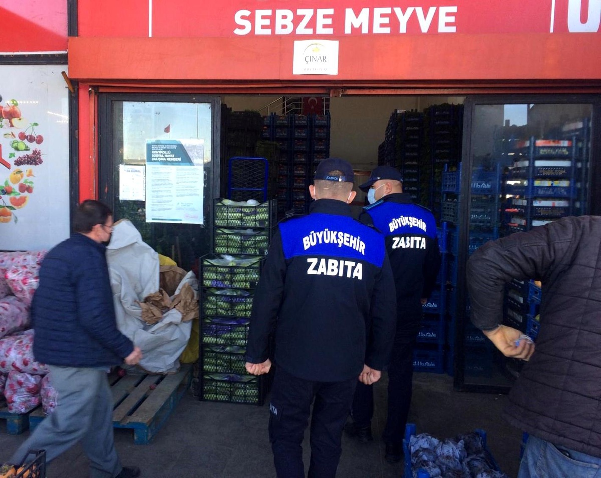 Kayseri Zabıta Ekipleri 1 Ayda 1250 Denetim Gerçekleştirdi