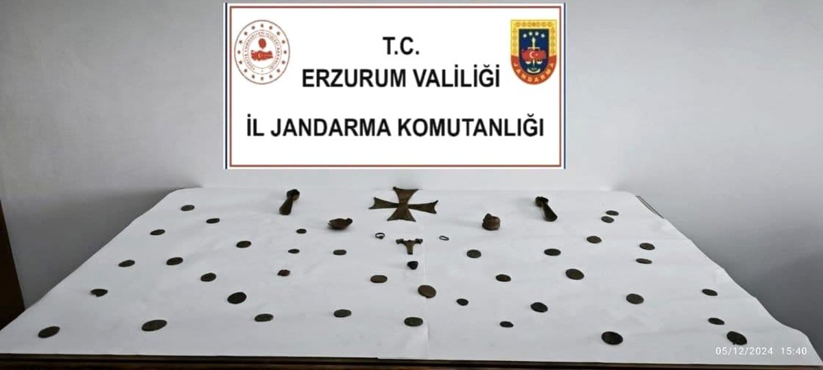 Erzurum\'da 47 Tarihi Eser Ele Geçirildi