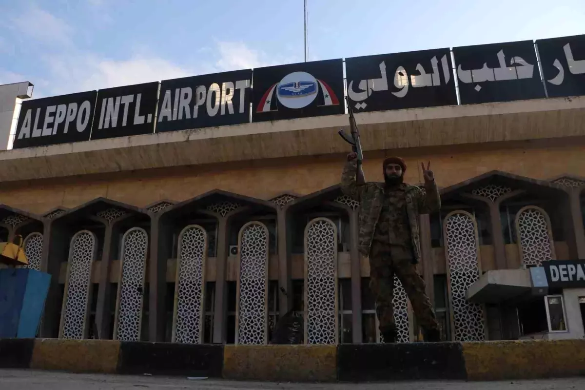 Halep Havalimanı\'nda Son Durum