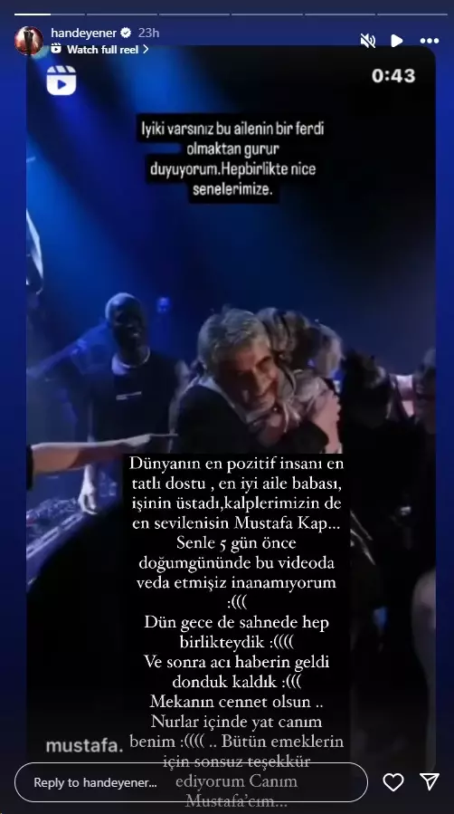 Işık şefi Mustafa Kap, Hande Yener konserinden sonra hayatını kaybetti